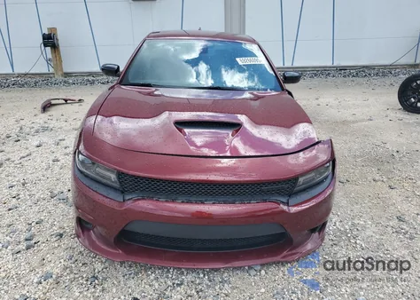 2021 Dodge Charger R/T из США, поврежденный, VIN 2C3CDXCT9MH652833